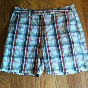 Croft & Barrow plaid shorts Sz 38